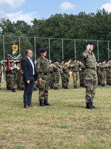 Feierliches Gelöbnis in Husum